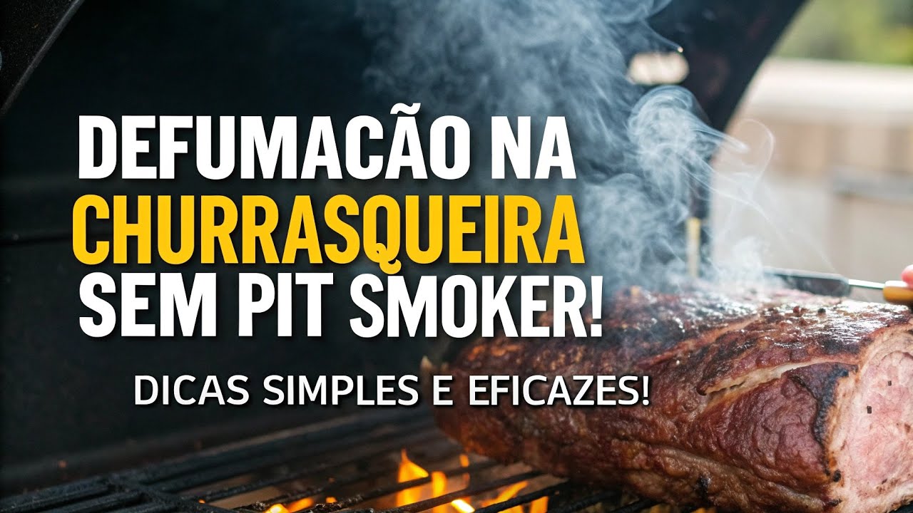 Como Fazer Defumação na Churrasqueira Sem Pit Smoker – Dicas para a ...