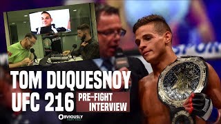 Tom Duquesnoy Interview: UFC 216, Importance of Building a Brand, Thriving Under Pressure