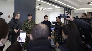 Επίσκεψησε περιοχές που έχουν πληγεί από πλημμύρες στον Έβρο και στον Συνοριακό Σταθμό των Κήπων