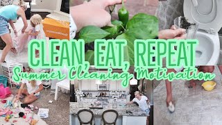 SUMMER CLEANING MOTIVATION / SUMMER CLEAN WITH ME / CLEAN WITH ME MOTIVATION / EXTREME CLEAN WITH ME