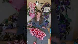 How to make a Valentines Day paint stick swag wreath
