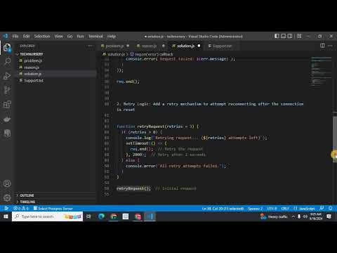 events.js:72 throw er; Error: read ECONNRESET   at errnoException node js solved