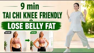 9-Min Tai Chi Knee Friendly Workout | Burn Calories & Lose Belly Fat After 50