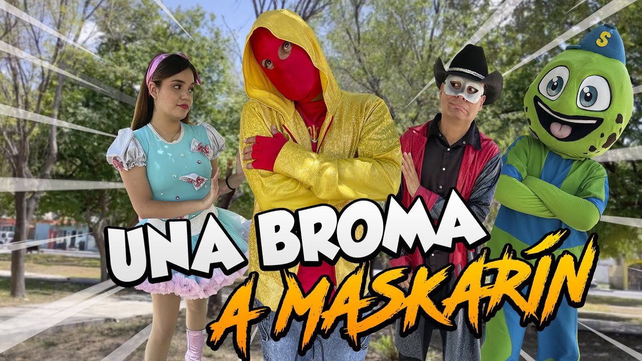 A cantar la canción del Sapito pero nadie quiere cantar con Maskarin ...