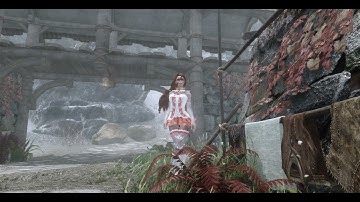 Ultra Modded Skyrim IMMERSIVE animated Ivy, Laundry, Plants, Wind..modding levels are very high! 2k