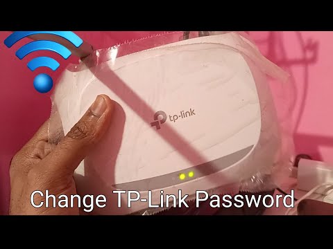 How To Change Wifi Password tp link router 2021 || TP LINK WIFI PASSWORD CHANGE