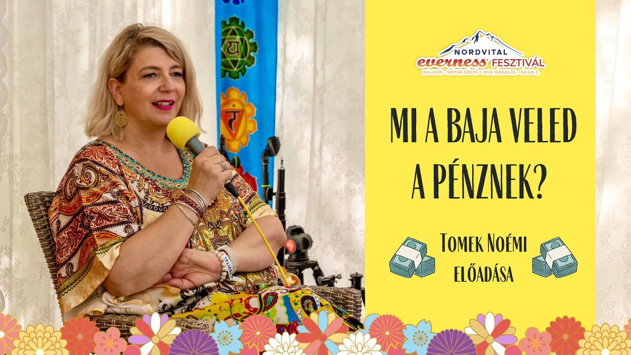 Mi a baja veled a pénznek? Hatékony és tudatos teremtés • Előadás és teremtő meditáció