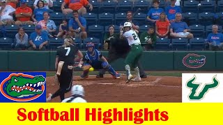 South Florida vs #9 Florida Softball Game Highlights, April 10 2024