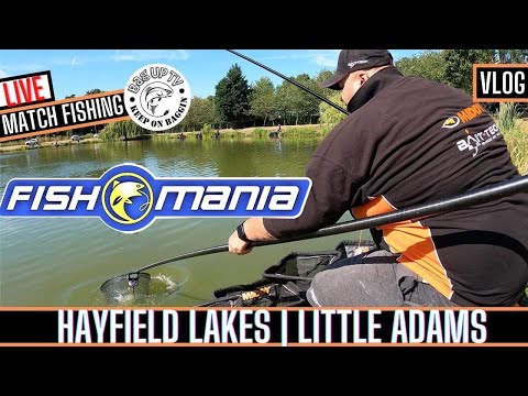 LIVE MATCH FISHING: FISH O' MANIA 2022 QUALIFIER HAYFIELD LAKES - LITTLE ADAMS | JULY 2022 BAGUPTV