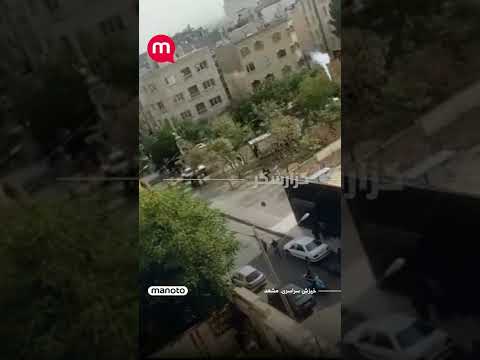 تیراندازی به سمت مردم در مشهد