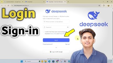 How to login in DeepSeek Ai | deepseek ai me login kaise kare | Sign-in with google