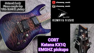 希少　エレキギターcort KX1Q いい音　かっこいい　美品！ 希少 エレキギターcort KX1Q いい音 かっこいい 美品！ - メルカリ