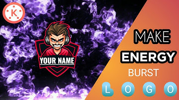 How to make Energy Burst Logo Reveal Animation intro in kinemaster||kinemasterkabadashah||
