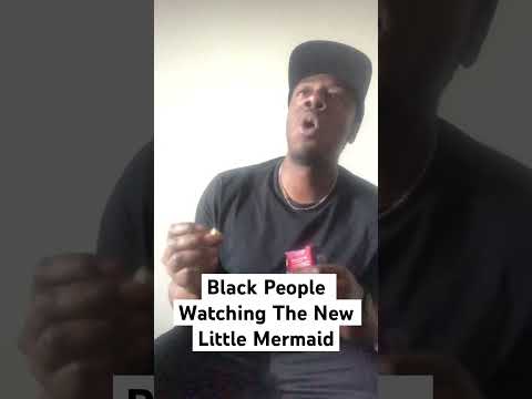 Black People Watching The New Little Mermaid