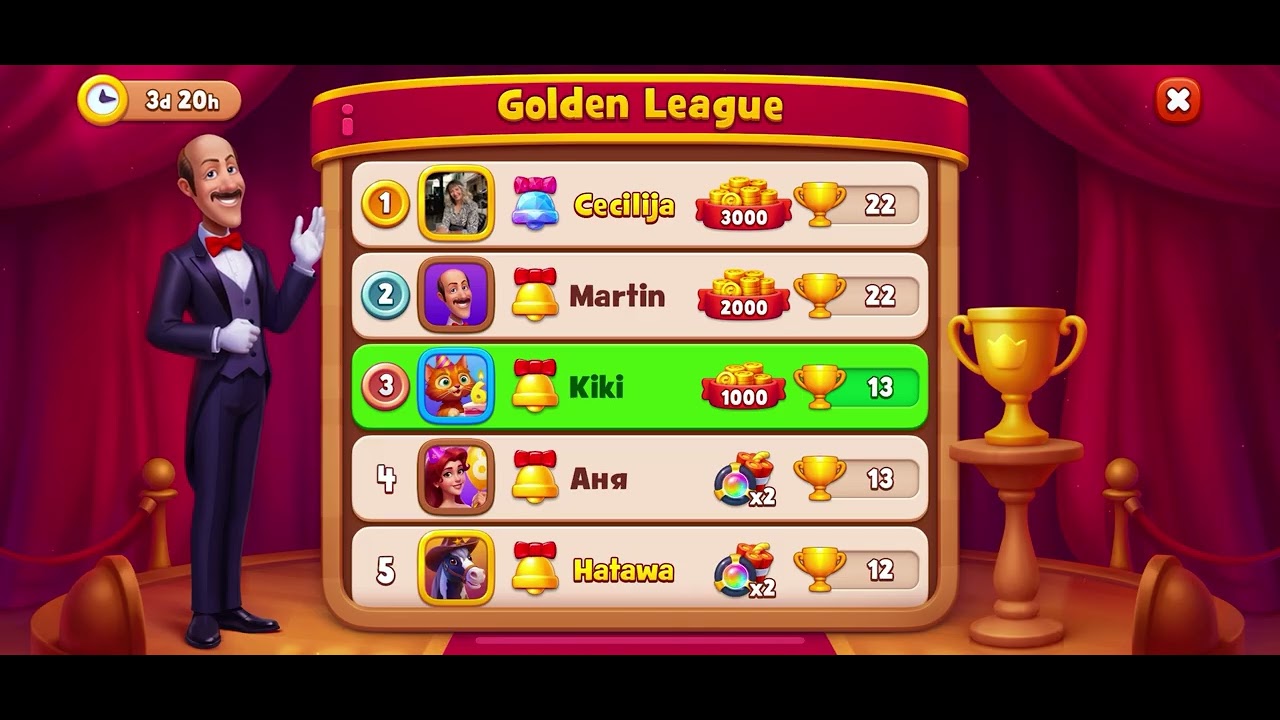 GAME(gardenscapes 2026) 🏆🏆🏆GOLDEN CUP and STAGES # 2 - 11 !! 🏆🏆🏆🌺🌸🌺🌸🌺