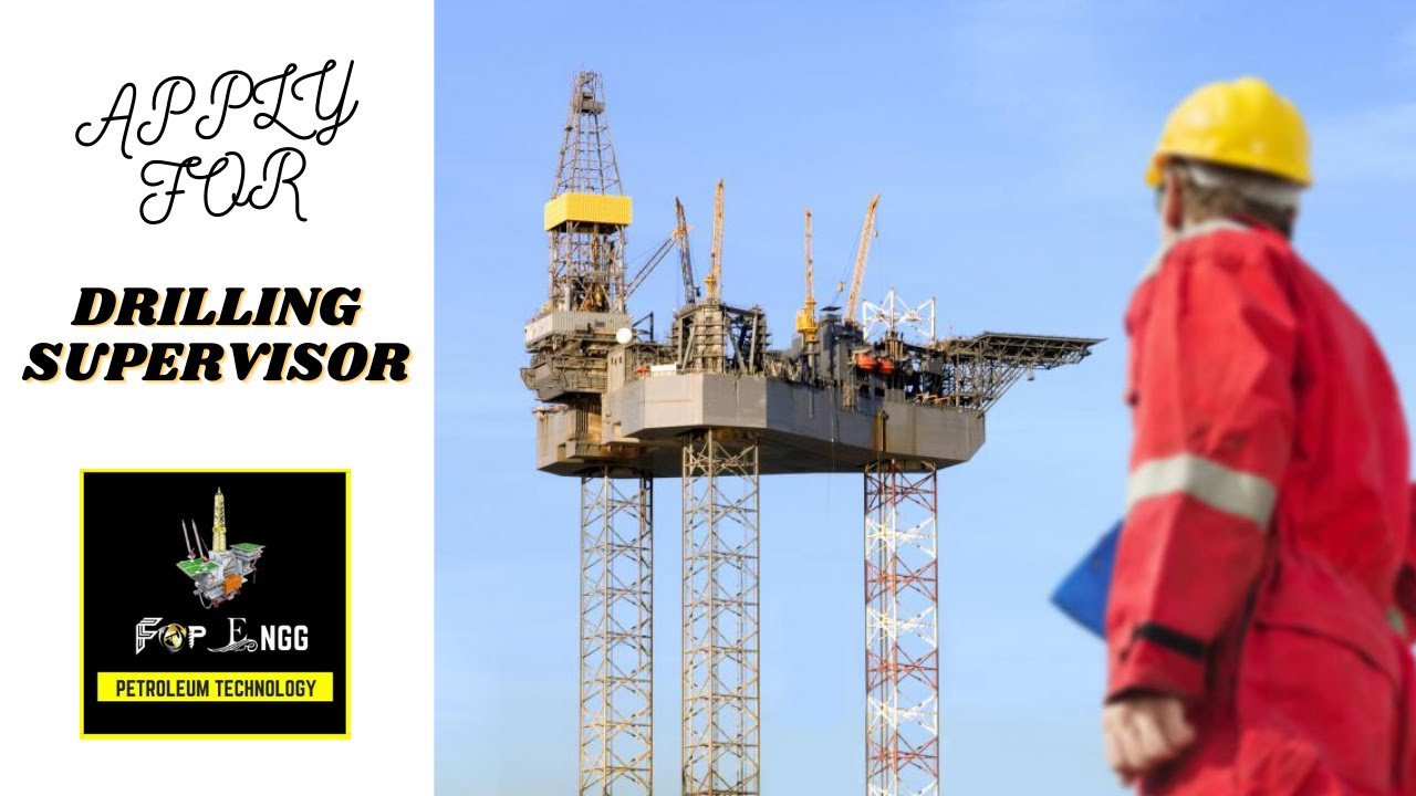 Drilling Supervisor Drilling Rig Supervisor Drilling Engineer YouTube