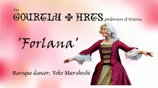 Baroque dance: Forlana