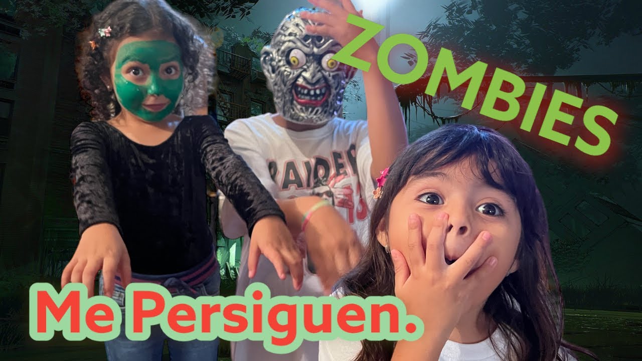 AYUDA!😱 UNOS ZOMBIES ME PERSIGUEN | Parte 1 | Some ZOMBIES are chasing ...