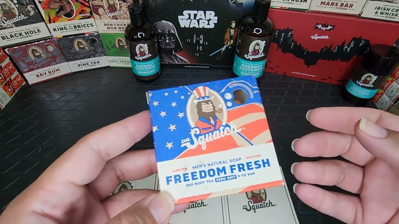 Dr. Squatch Limited Edition Bricc: Freedom Fresh Review