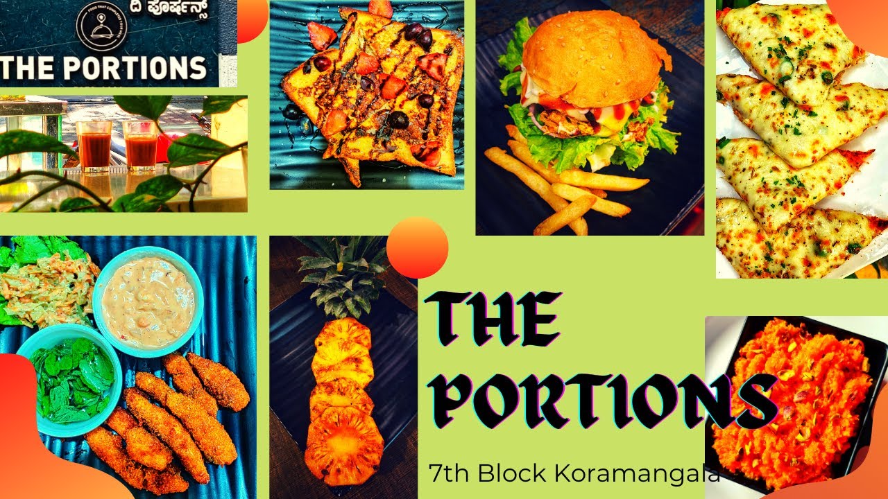 The Portions Cafe Continental Cafe Cafe's in Koramangala FE