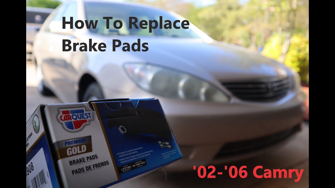 How to do a brake job on a Camry YouTube