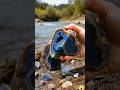 Wow, a beautiful, extremely rare stone worth $9999 was found in the river.#Agate#Diamond#GoldFever