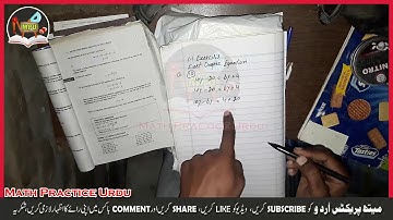 First Degree Equation Applied Math For Business | First Degree Equations - Exercise 1.1 Question 10