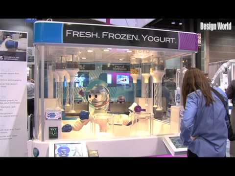 Bella's - Automated robotic frozen yogurt machine