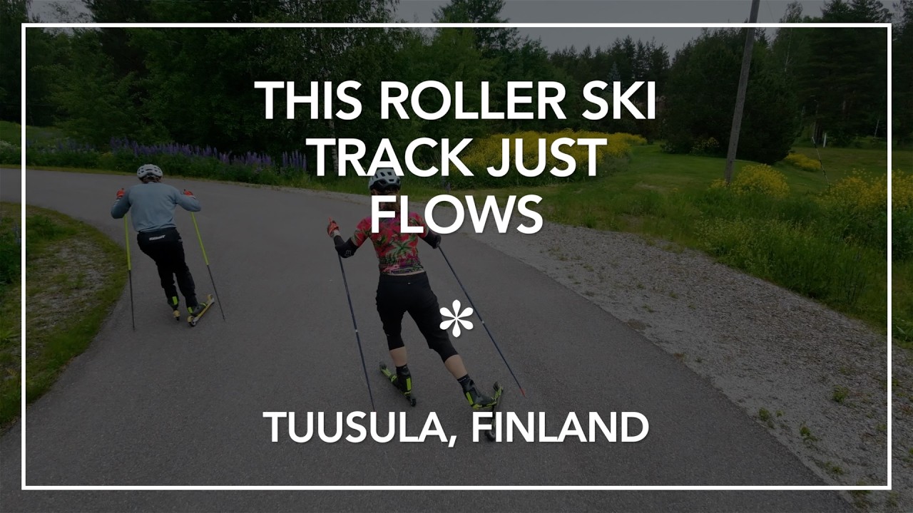Tuusula, Finland - Roller Ski Track Preview