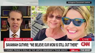 Eric Oneill Joins Cnns The Brief With Jim Sciutto To Discuss The Nancy Guthrie Kidnapping Case.