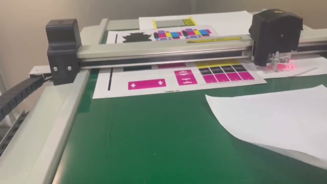 heat transfer film sticker kiss cut half cut cutting machine plotter