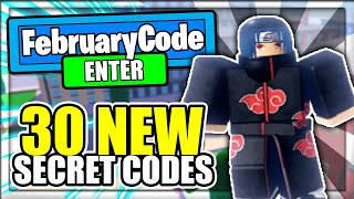 (FEBRUARY 2021) ALL *30* NEW SECRET OP CODES! Anime Fighting Simulator Roblox