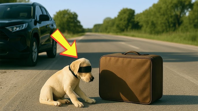 They Blindfolded This Puppy and Left Him Alone — What He Waited for Will  Break You - YouTube