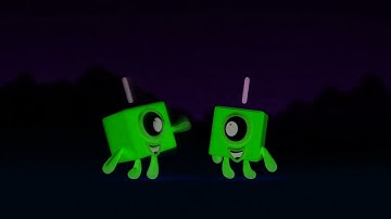 Numberblocks - Theme Song (Horror Version) 😱