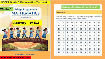 Class 8 Maths Bridge Program | W 5.3 | Activity 3 for Week 5 | 8th Class NCERT New Maths Book