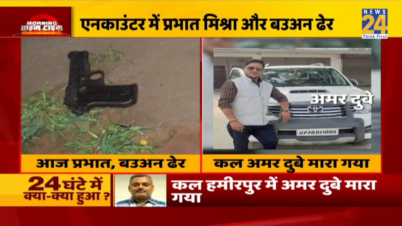 कल Faridabad से गिरफ्तार हुआ था Prabhat Mishra, आज हुआ एनकाउंटर || News24