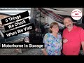 6 Things We Check When Visiting Motorhome In Storage