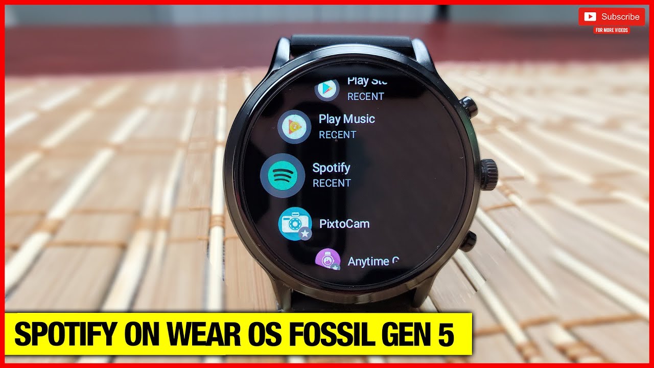 huawei watch gt spotify