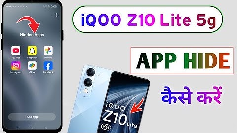 Iqoo Z10 Lite 5g App Hide Setting/how to hide apps in iqoo z10 lite 5g