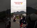 Puncak gunung di lihat dari kejauhan
