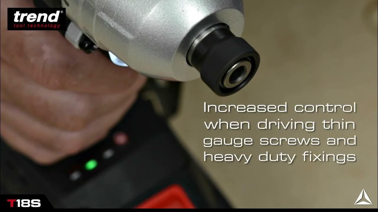 Trend T18S 18V Cordless Brushless Impact Driver. Screwfix YouTube