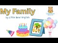 Grandma’s Birthday Party 🎂| Fun ESL Story to Learn Family Vocabulary #bedtimestoriesfortoddlers