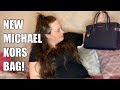 MICHAEL KORS UNBOXING 2020 | Mercer belted satchel bag admiral
