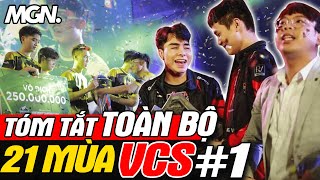 Tóm Tắt Toàn Bộ 21 Mùa Giải VCS Trước Drama 