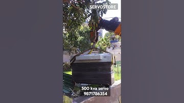 500 kva servo voltage stabilizer installation