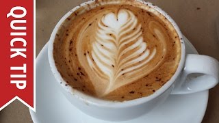 Quick Tip: Milk for Lattes and Cappuccinos