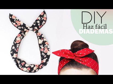 DIY DIADEMAS PARA EL CABELLO| HAZ ACCESORIOS PARA EL CABELLO | MARYTÓ CHOCOLATE  @maryto1000