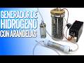Haciendo un Simple Generador de Hidrógeno con Arandelas - Agua en Hidrógeno - HHO