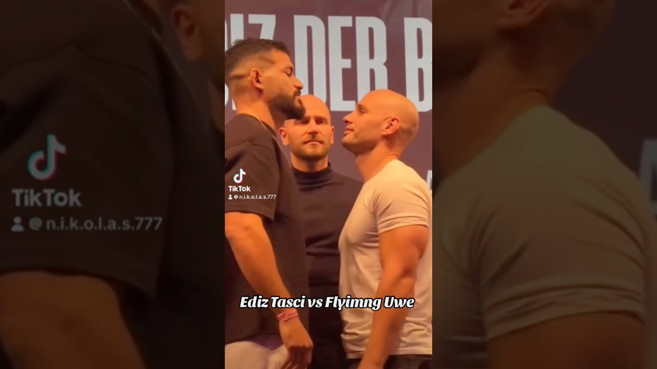 Ediz Tasci vs Flying Uwe Staredown 🇩🇪🔥💪 OKTAGON 