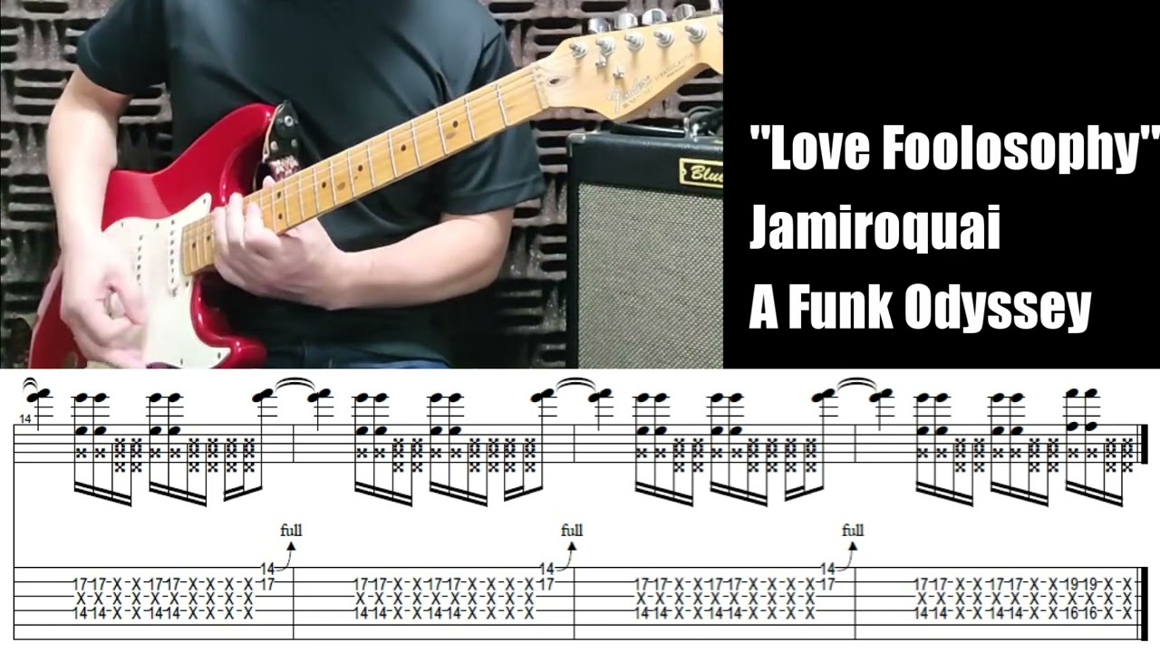 ジャミロクワイ　レア　スコア　楽譜　ギター 値段交渉可能です TAB有)Jamiroquai「Virtual Insanity」Fingerstyle solo guitar By龍藏
